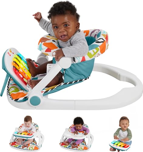 New Fisher-Price Kick & Play Sit-Me-Up Floor Seat (Blue)