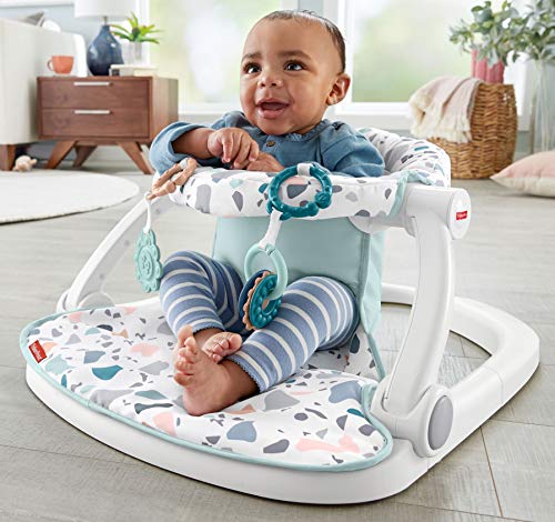 Fisher - Price Portable Baby Chair Sit - Me - Up Floor Seat (Pacific Pebble) - Kidsy