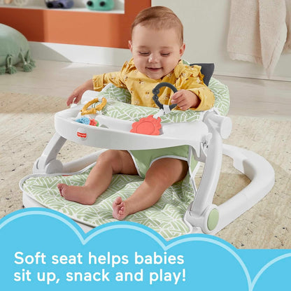 Fisher - Price Sit - Me - up Floor Seat with Tray (Puppy Perfection) - Kidsy