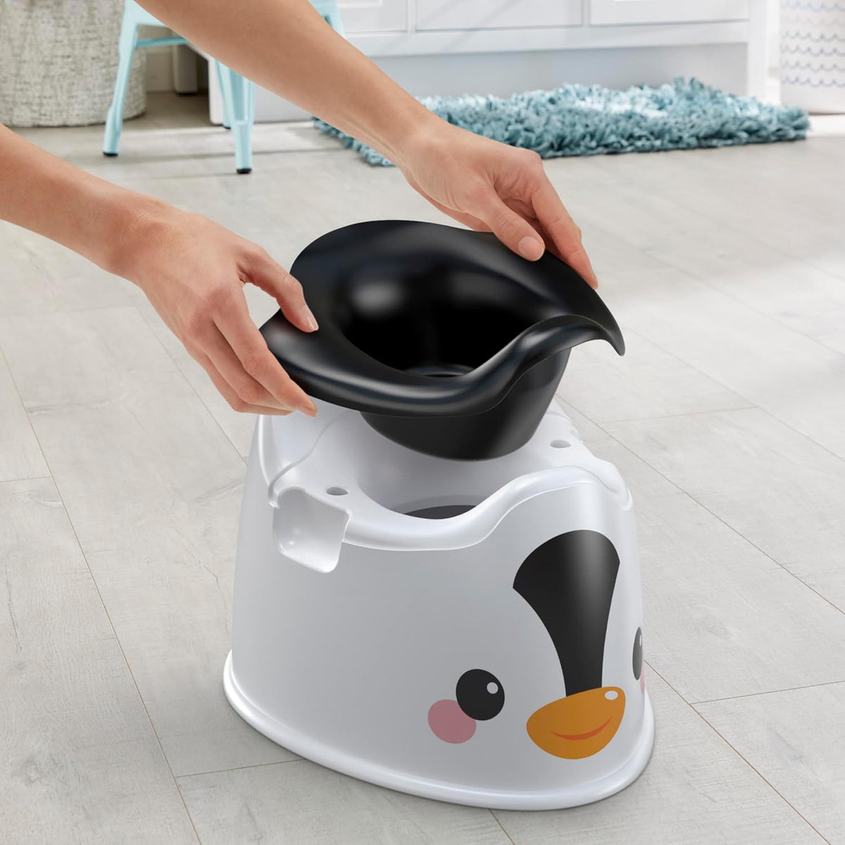 Fisher - Price Toddler Toilet Penguin Potty Training Seat - Kidsy