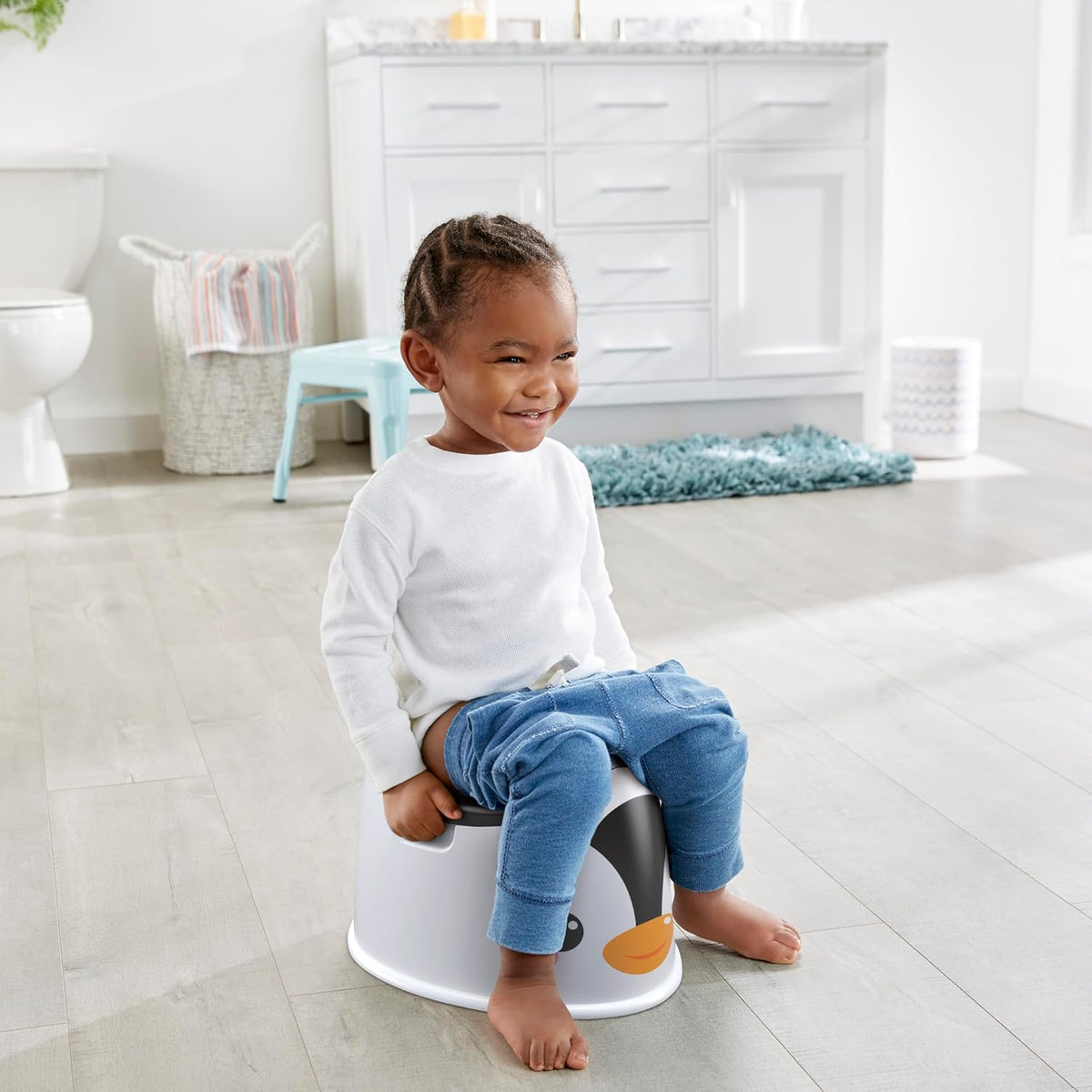 Fisher - Price Toddler Toilet Penguin Potty Training Seat - Kidsy