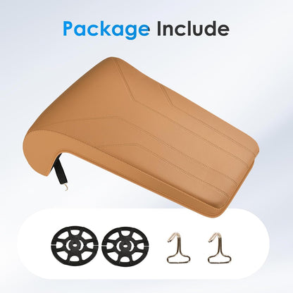 FLORICH Car Seat Extender Leg Extender Support Cushion for Driver Seats Office Chair (Brown) - Kidsy