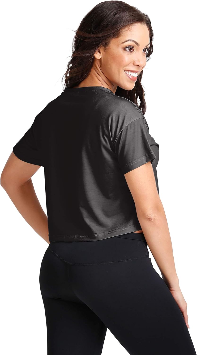 FOCO Women’s NFL Crop Top Shirt Medium (Pittsburgh Steelers) - Kidsy