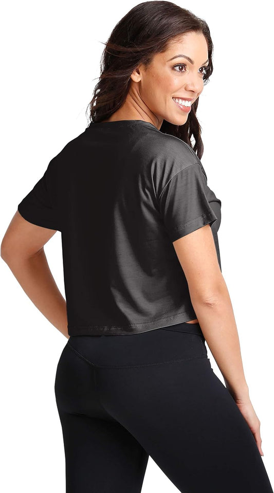 FOCO Women’s NFL Crop Top Shirt Medium (Pittsburgh Steelers) - Kidsy