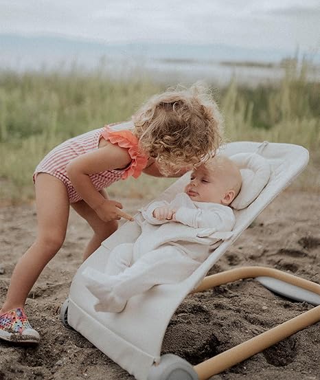 Fodoss Baby Portable Bouncer Seat (Beige) - Kidsy