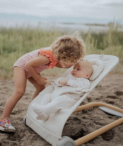 Fodoss Baby Portable Bouncer Seat (Beige) - Kidsy