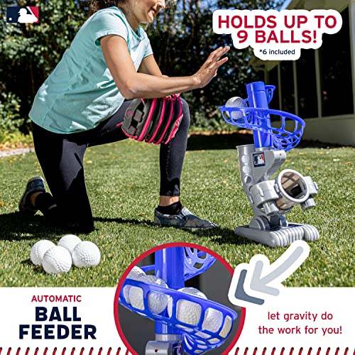 Franklin Sports MLB Electronic Baseball Pitching Machine for Kids - Kidsy