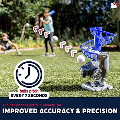Franklin Sports MLB Electronic Baseball Pitching Machine for Kids - Kidsy