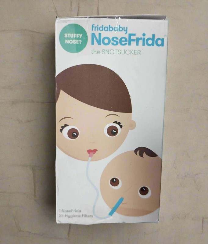 Frida Baby NoseFrida SnotSucker + 24 Filters (Blue)