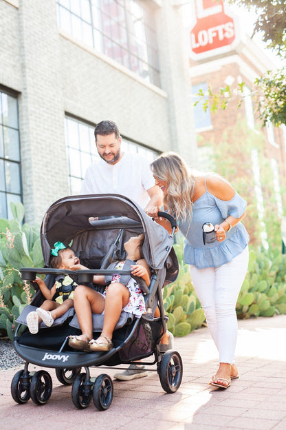 Joovy Scooter X2 Side-by-Side Double Stroller (Charcoal)