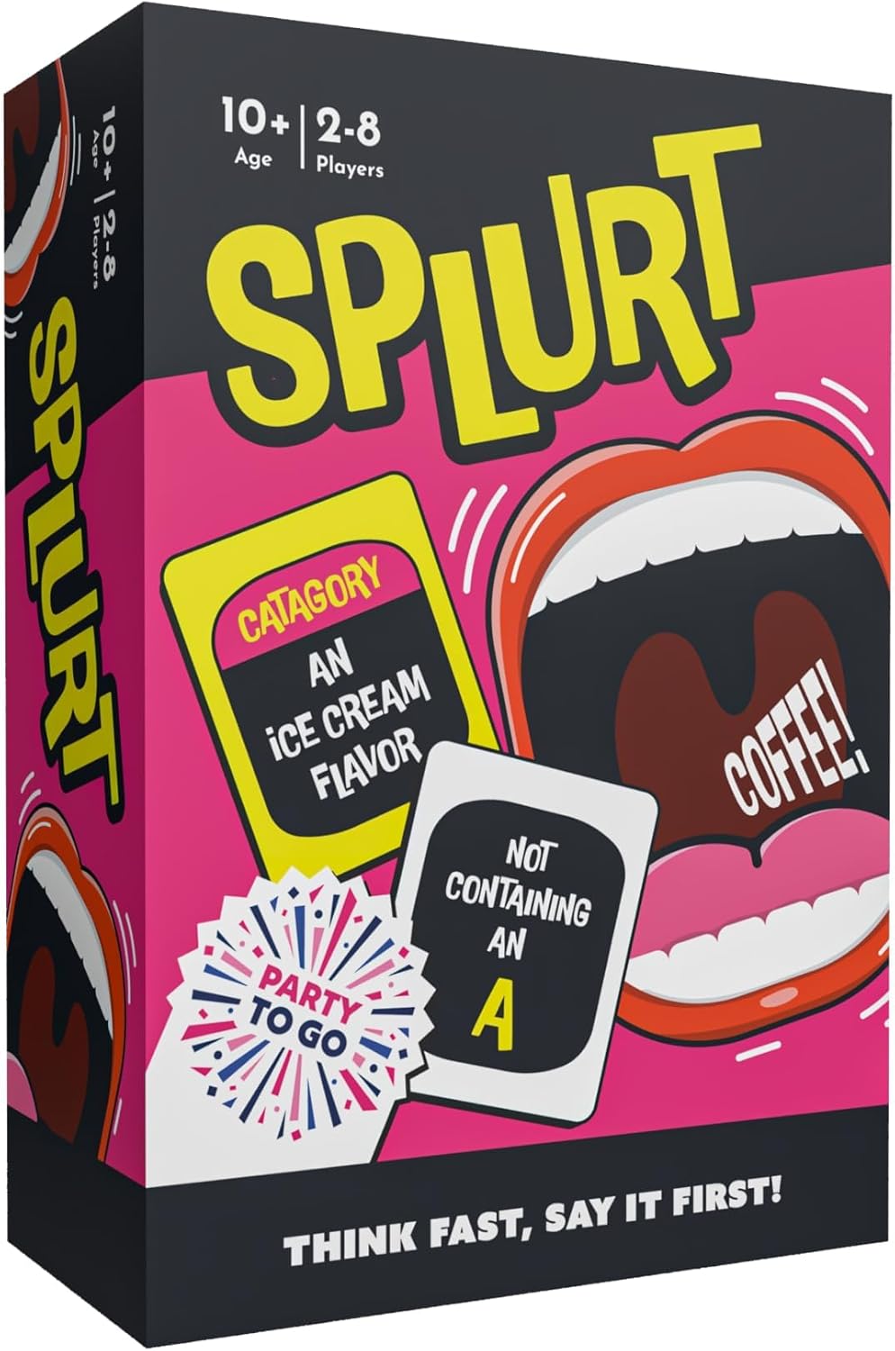 Gamewright Party to Go Splurt Card Game