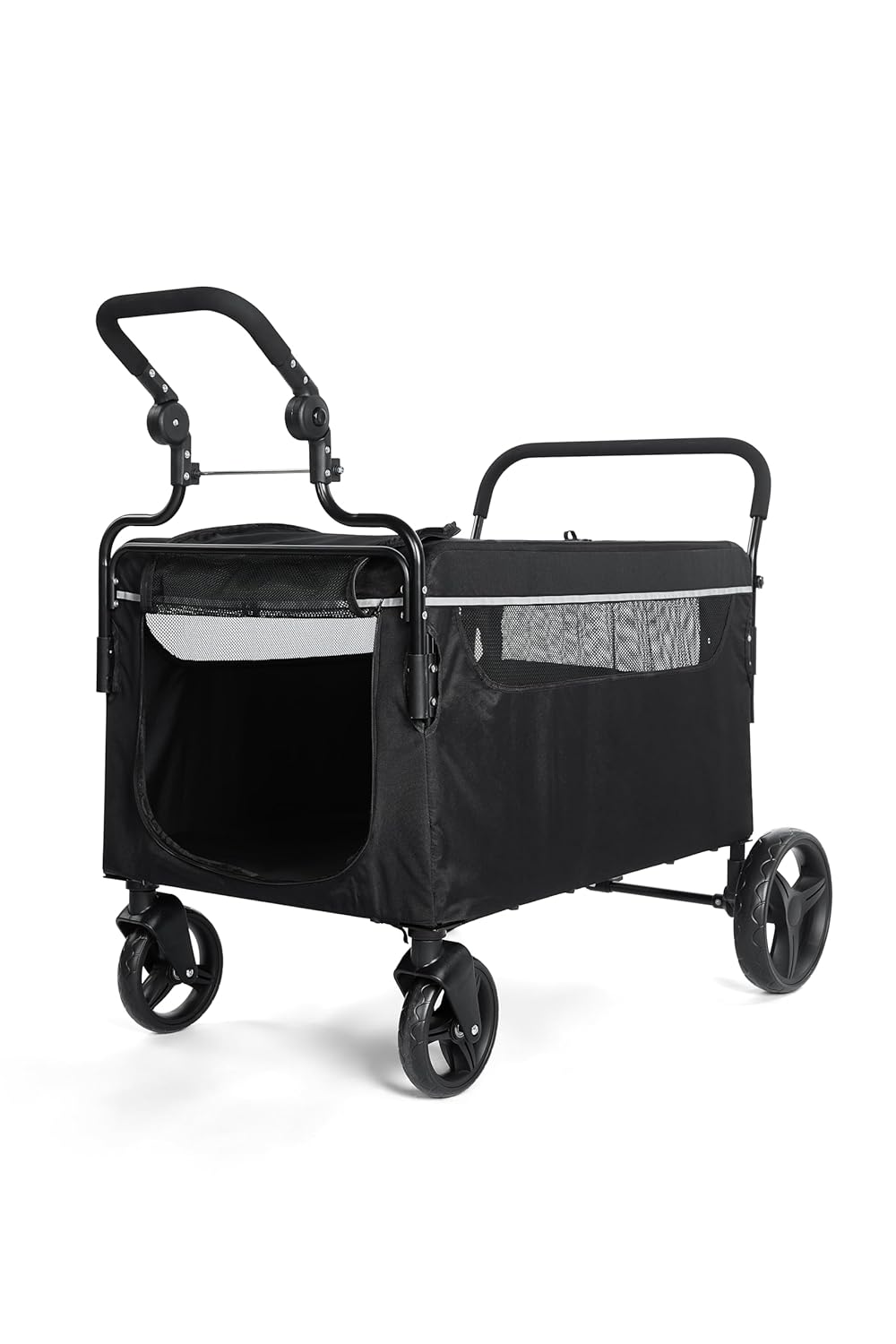 Garvee Dog Wagon for Large Dogs (Black) - Kidsy