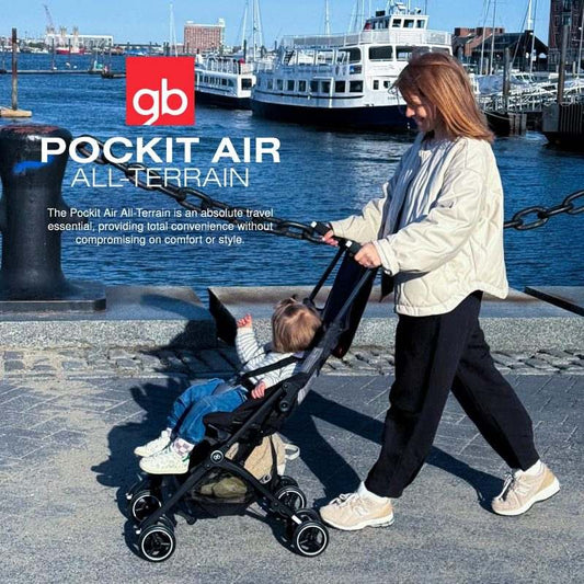 GB Pockit Air All - Terrain Travel Stroller (Velvet Black) - Kidsy
