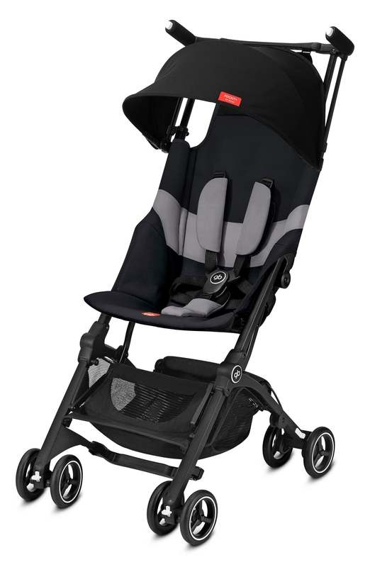 GB Pockit+ All - Terrain Compact Stroller (Velvet Black) - Kidsy