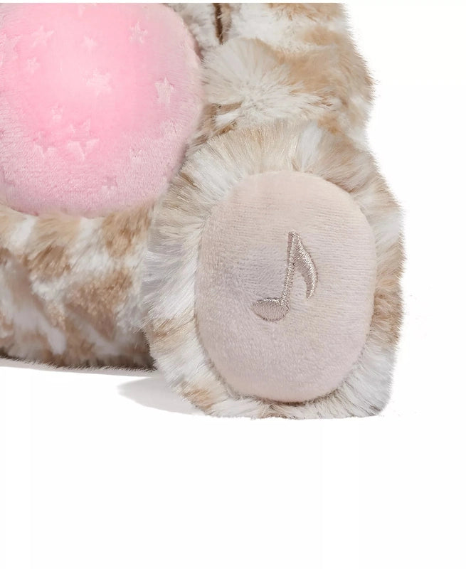 Geoffrey's Toy Box 10" Soothing Giraffe Plush Stuffed Animal Toy with LED Lights and Sound - Kidsy