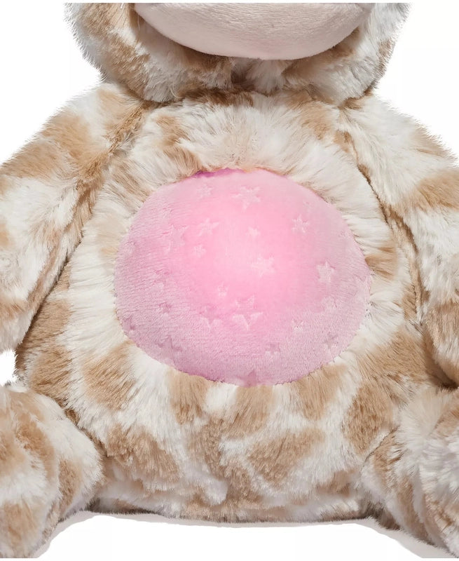 Geoffrey's Toy Box 10" Soothing Giraffe Plush Stuffed Animal Toy with LED Lights and Sound - Kidsy