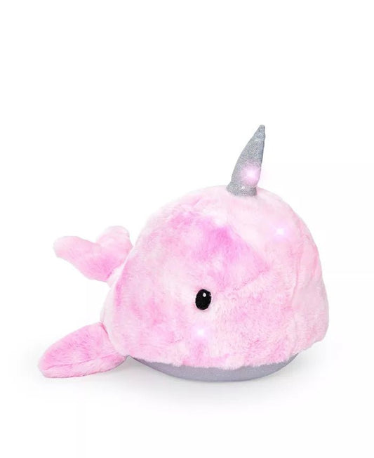 Geoffrey's Toy Box 17" Narwhal Plush Toy (Pink) - Kidsy