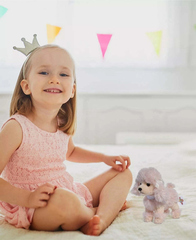 Geoffrey's Toy Box 6" Fancy Pets Plush Poodle Puppy - Kidsy