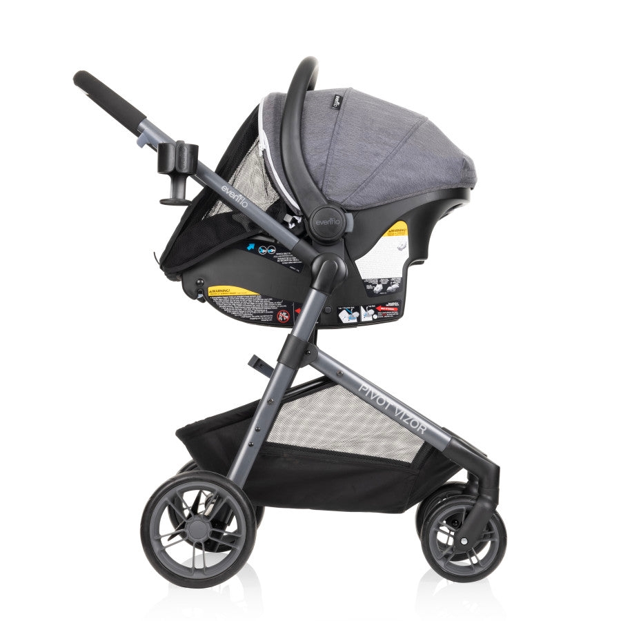 New Pivot Vizor Travel System with LiteMax Infant Car Seat