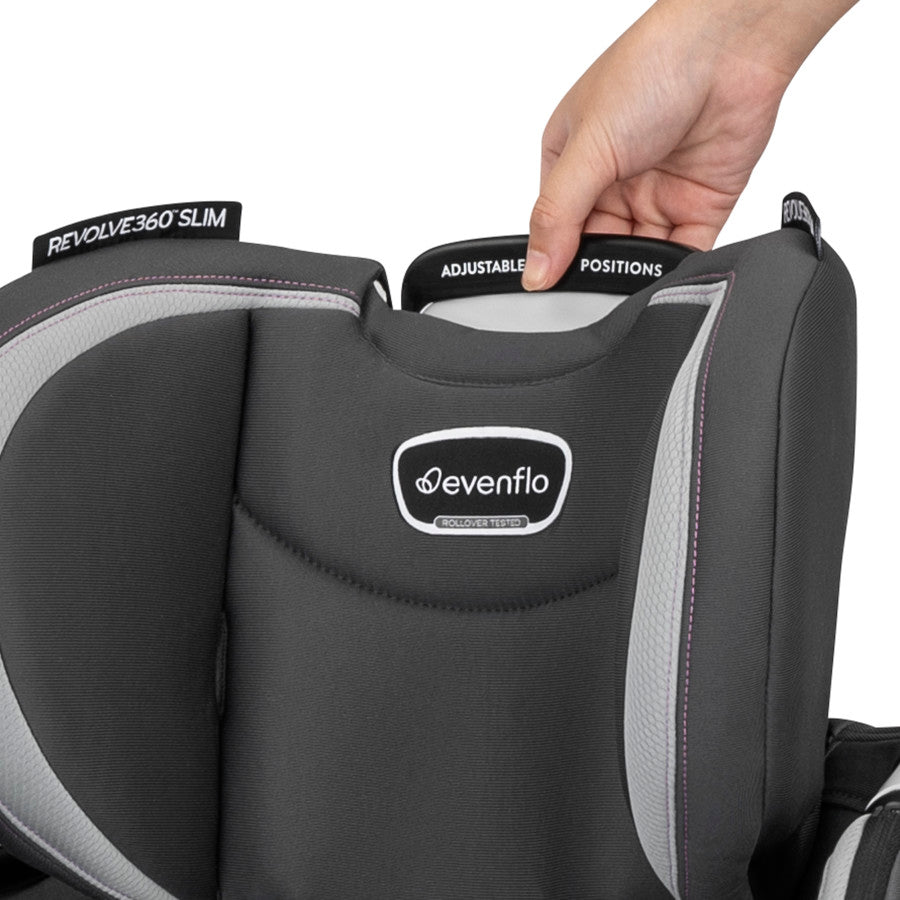 New Revolve360 Slim 2-in-1 Rotational Car Seat with Quick Clean Cover