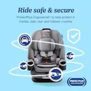 Graco 4Ever DLX 4 - in - 1 Infant to Toddler Car Seat (Charlie) - Kidsy