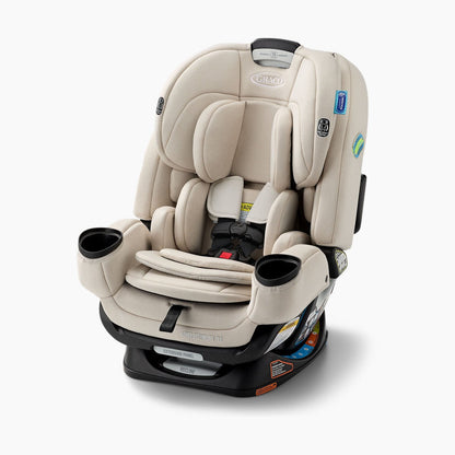Graco 4Ever Extend2Fit DLX Car Seat (Soft Almond) - Kidsy