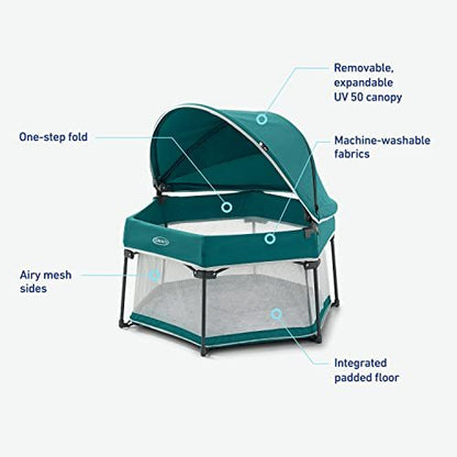 Graco Baby Travel Lite Portable Bassinet (Brixton) - Kidsy