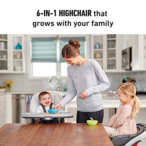 Graco Blossom 6 in 1 Convertible High Chair (Studio) - Kidsy