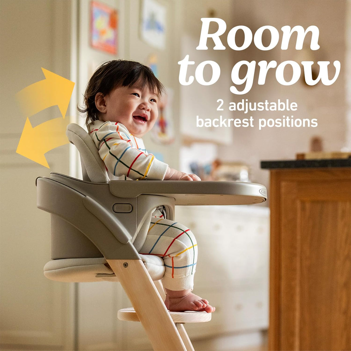Graco Close2Baby 2-in-1 Highchair & Toddler Youth Stool (Rue) - Kidsy