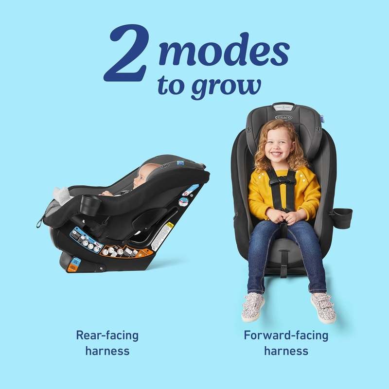 Graco Contender Slim Convertible Car Seat (West Point 2.0) - Kidsy