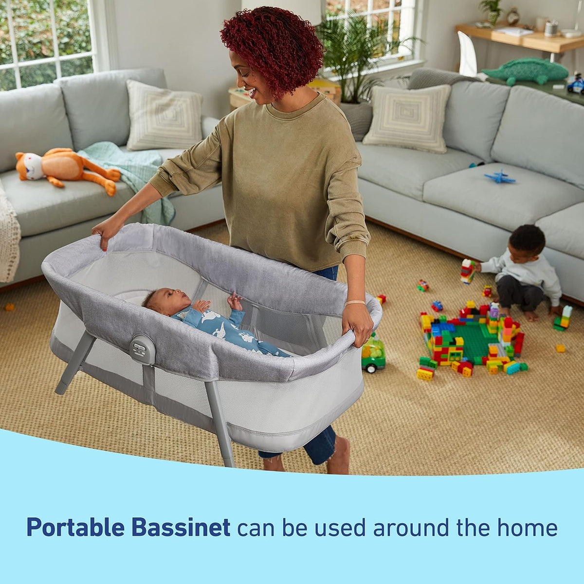 Graco DreamMore 2-in-1 Portable Bassinet (Bella) - Kidsy