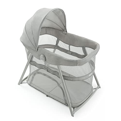 Graco DreamMore 3 - in - 1 Portable Bassinet & Travel Crib (Modern Cottage) - Kidsy