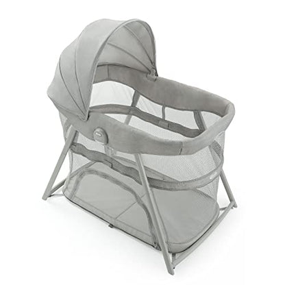 Graco DreamMore 3 - in - 1 Portable Bassinet & Travel Crib (Modern Cottage) - Kidsy