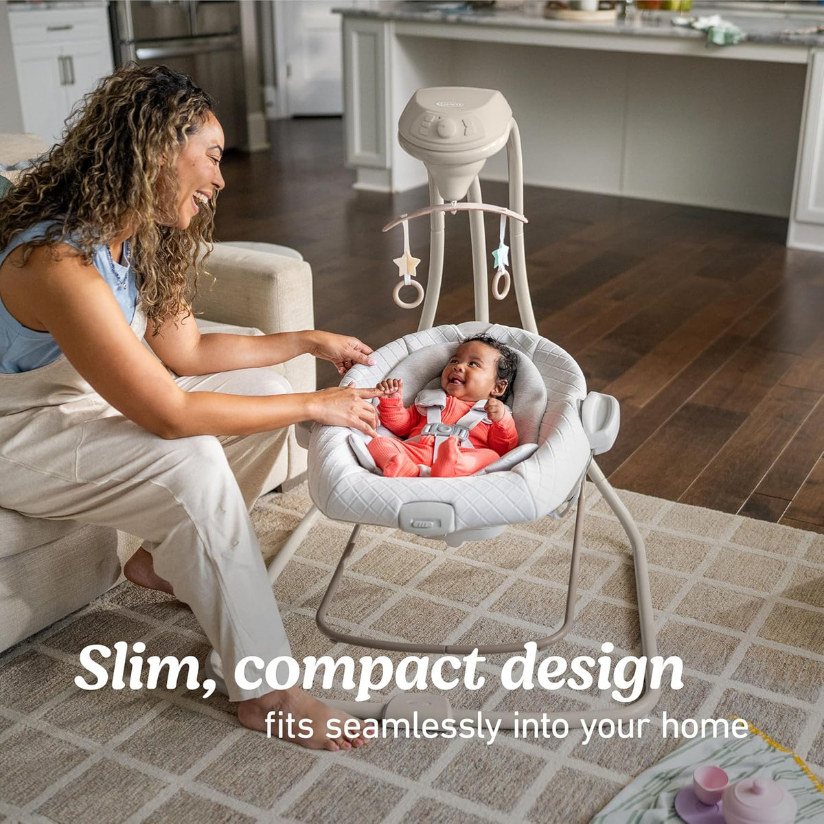 Graco DuetConnect LX Baby Swing and Bouncer (Wales) - Kidsy