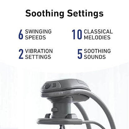 Graco DuetSoothe Swing and Rocker (Sapphire) - Kidsy