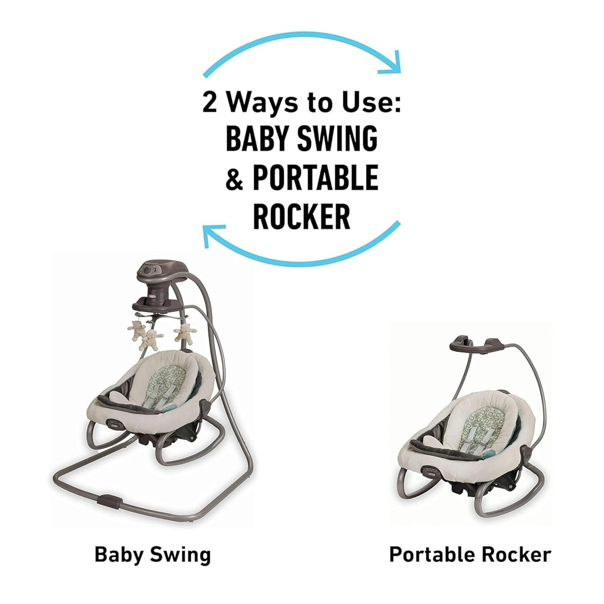 Graco DuetSoothe Swing and Rocker (Winselt) - Kidsy