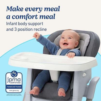 Graco DuoDiner DLX Highchair (Lilac Mod) - Kidsy