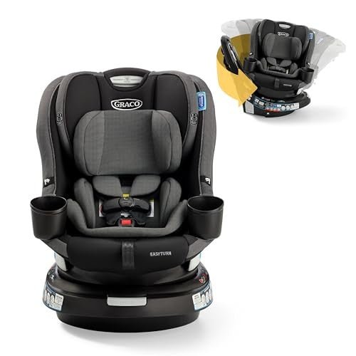 Graco EasyTurn 360 2 - in - 1 Convertible Car Seat (Cyran) - Kidsy