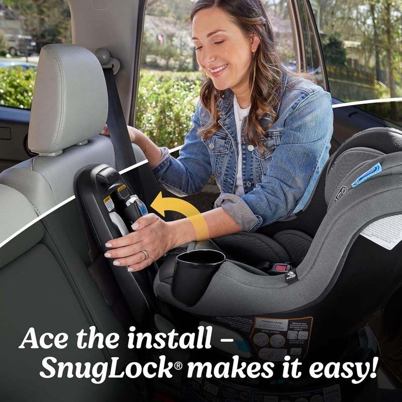 Graco EasyTurn 360 2 - in - 1 Convertible Car Seat (Solae) - Kidsy