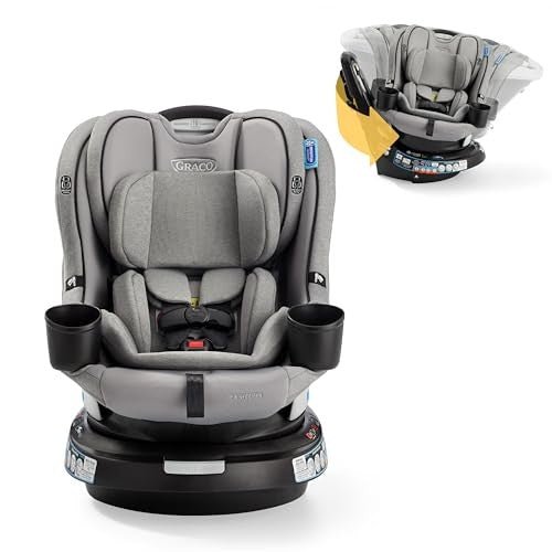 Graco EasyTurn 360 2 - in - 1 Convertible Car Seat (Solae) - Kidsy