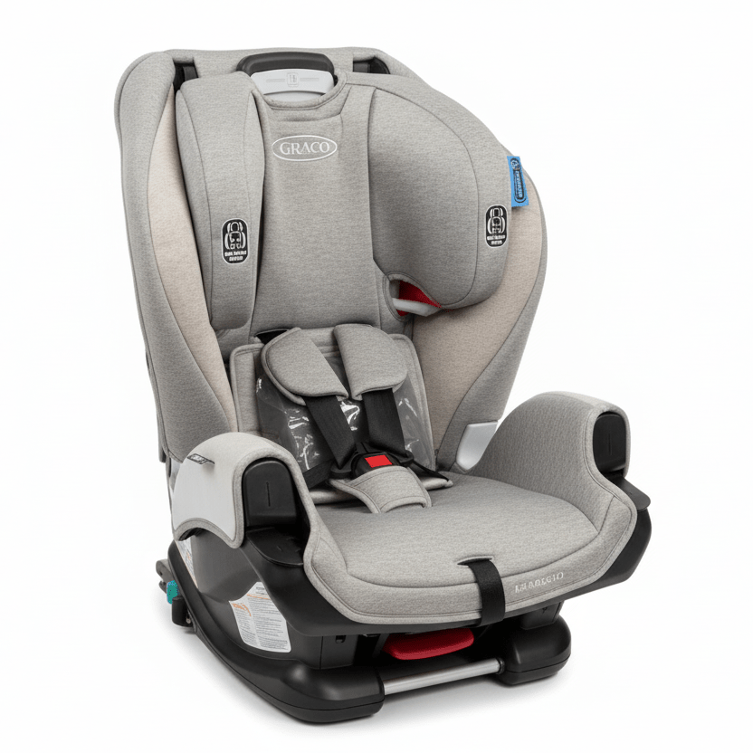 Graco Extend2Fit 3 - in - 1 Convertible Car Seat (Ashten) - Kidsy