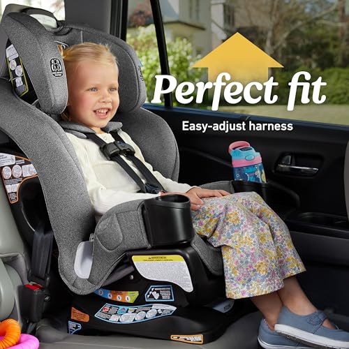 Graco Extend2Fit 3 - in - 1 Convertible Car Seat (Ashten) - Kidsy