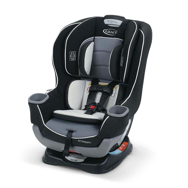 Graco Extend2Fit Convertible Car Seat (Gotham) - Kidsy