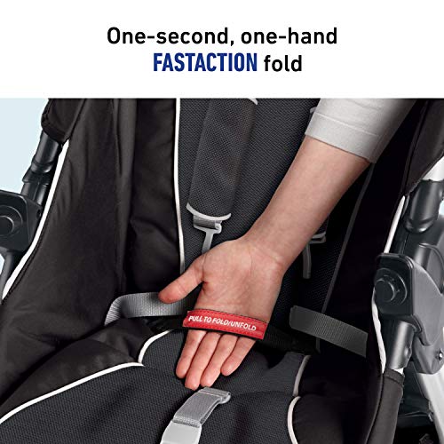Graco FastAction Fold Sport Travel System with SnugRide 35 Infant Car Seat (Gotham) - Kidsy
