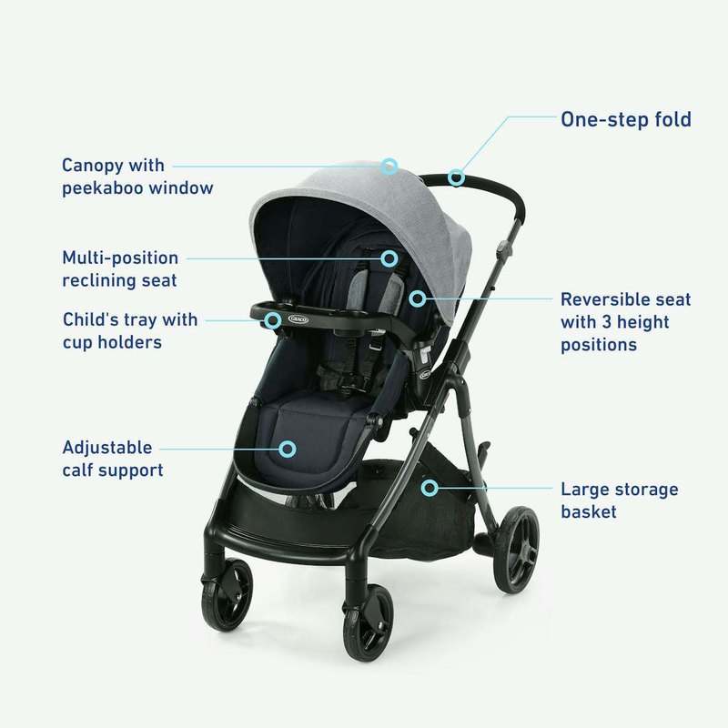 Graco Modes Closer Travel System (Nash) - Kidsy
