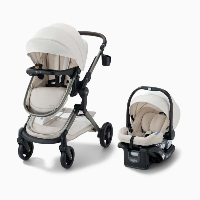 Graco Modes Nest Travel System (Soft Almond) - Kidsy