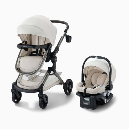Graco Modes Nest Travel System (Soft Almond) - Kidsy