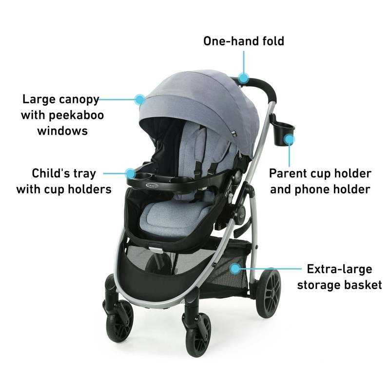Graco Modes Pramette Stroller (Ontario) - Kidsy