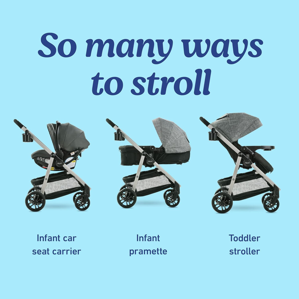 Graco Modes Pramette Stroller (Redmond) - Kidsy