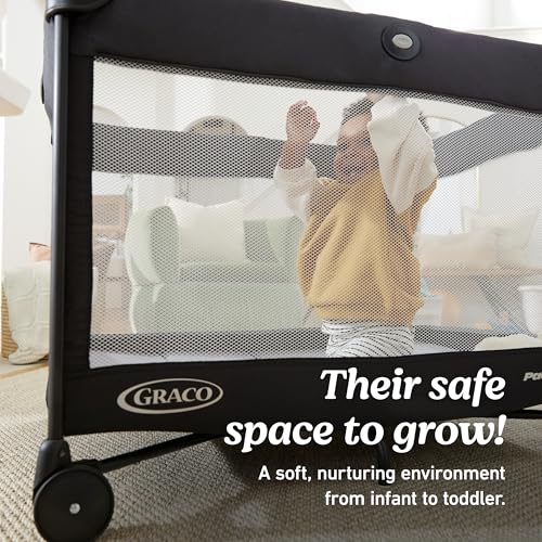 Graco On The Go Pack 'n Play Playard with Bassinet (Reeves) - Kidsy